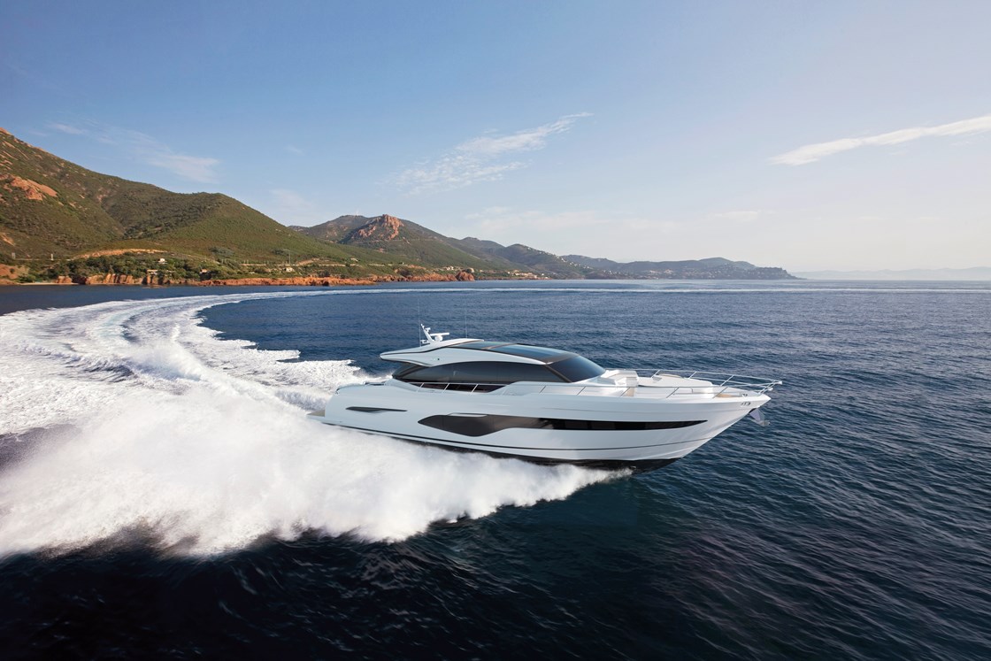 
Flying the Flag for the V Class - The All-New Princess V78 