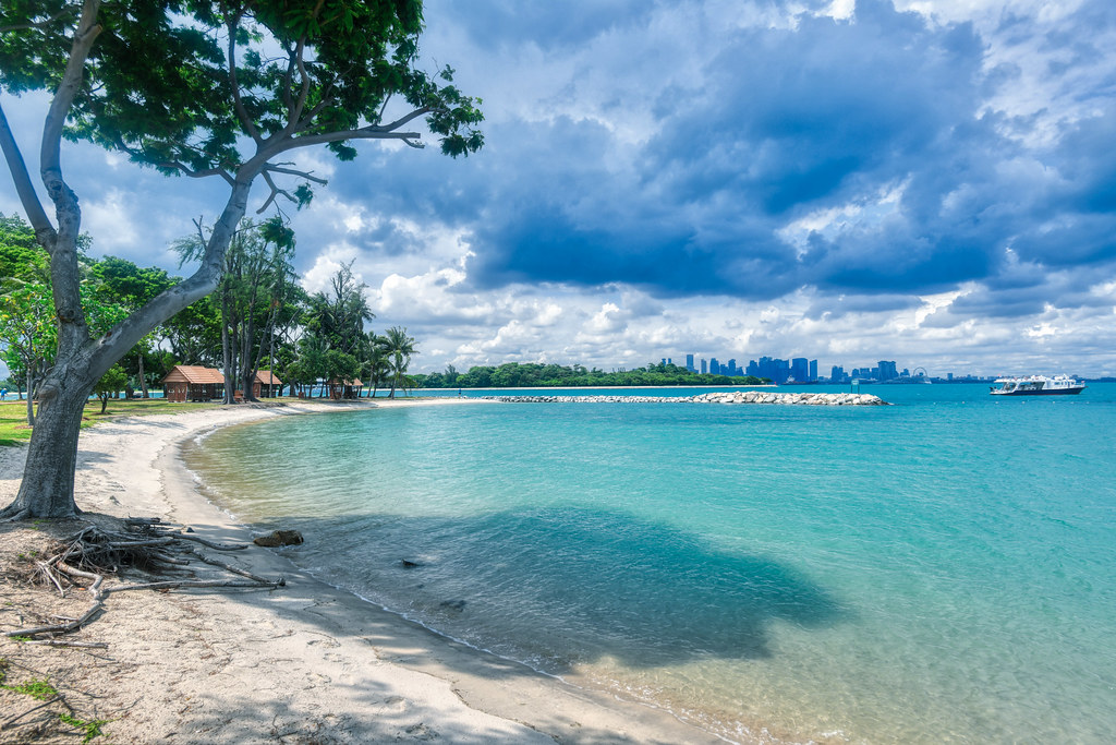 Kusu island, one of the Southern Islands in Singapore