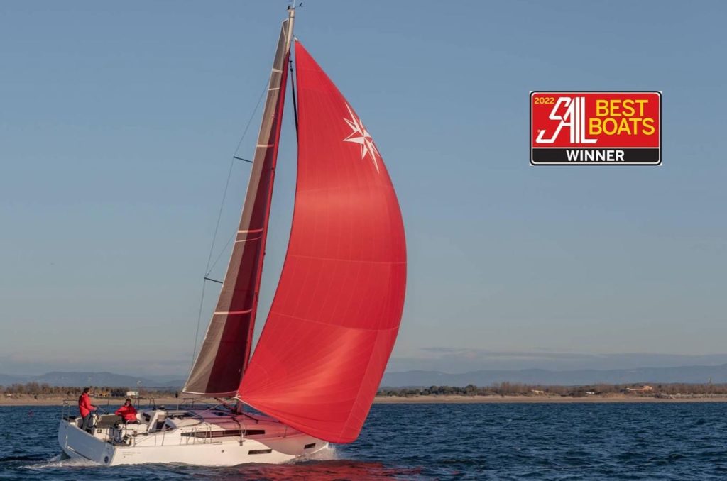  The Jeanneau Sun Odyssey 380, a winner of the Best Boats 2022 award. 
